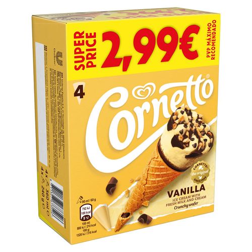 Cornetto Vainilla súper price