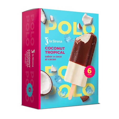 Gelat coconut tropical