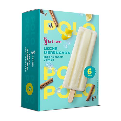 Polos de llet merengada