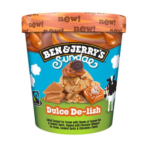 Sundae dulce de-lish Ben & Jerry's 