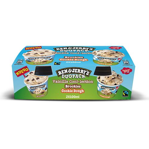 Duo pack brookies-cookie dough
