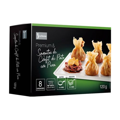 Saquets de confit d'ànec Premium