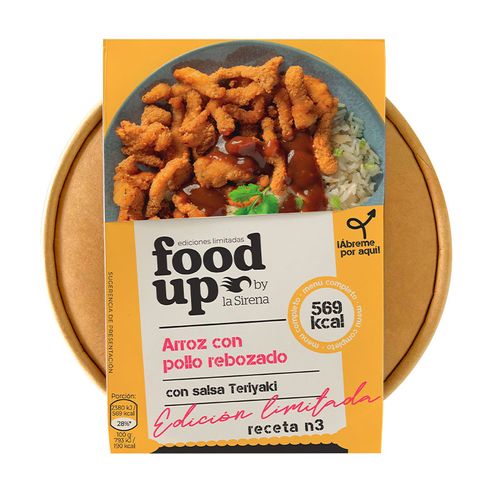Arroz con pollo y salsa teriyaki FoodUp