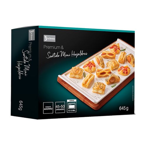 Assortiment 50 unitats mini pastes fullades