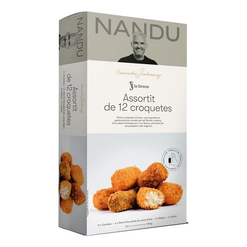 Assortiment de croquetes la Sirena by Nandu Jubany