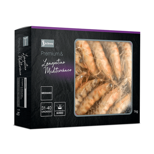 Langostino Mediterráneo mediano