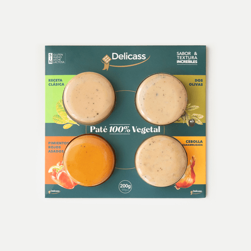 Surtido de Patés Vegetales