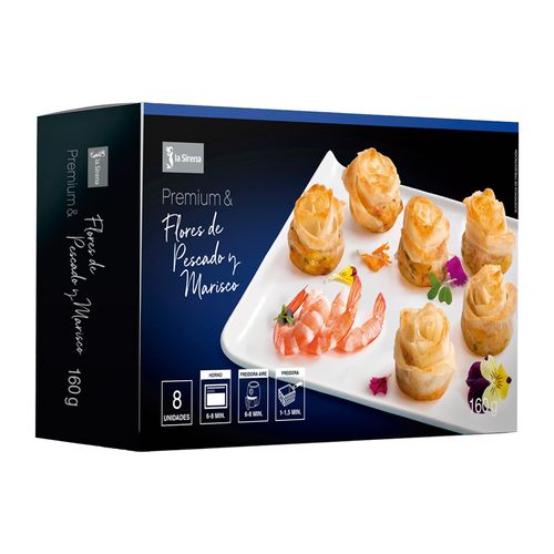 Flores de pescado y marisco Premium
