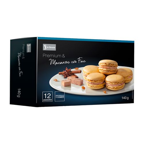Macarons con Foie Premium