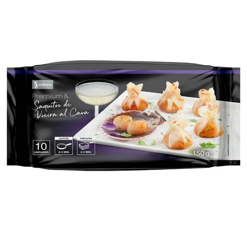 Saquitos de vieira al cava Premium