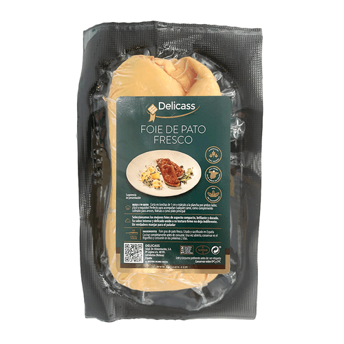 Foie de pato entero Delicass