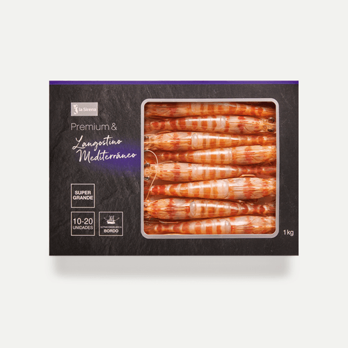 Langostino Mediterráneo  supergrande