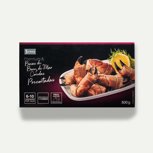 Boques de bou de mar pretallades cuites Premium