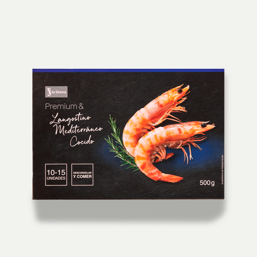Langostino Mediterráneo cocido Premium