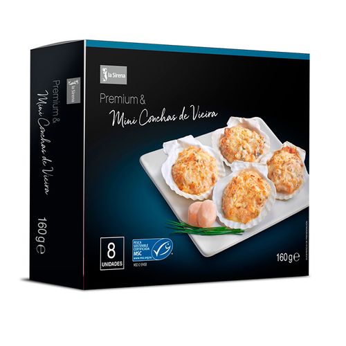 Mini petxines de vieira Premium