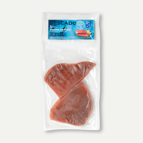 Filetes de atún marinado