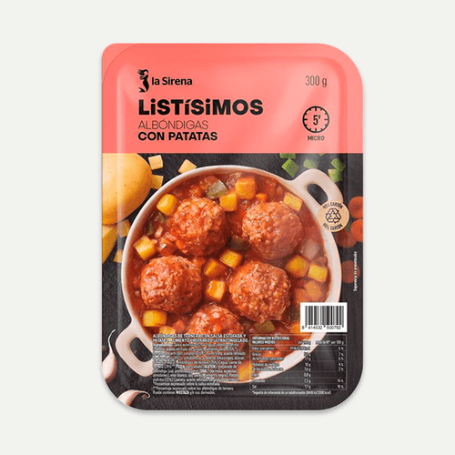 Albóndigas con patatas Listísimos