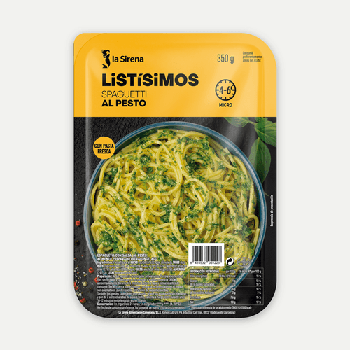 Spaghetti al pesto Listísimos
