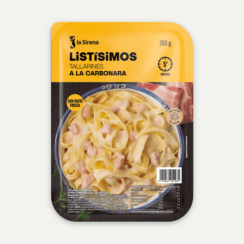 Tallarines Carbonara