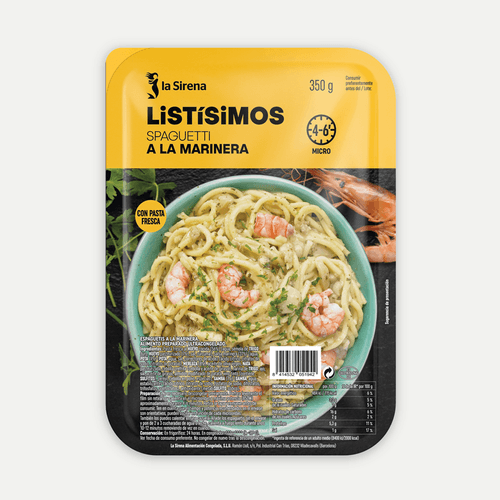 Spaghetti marinera Listísimos