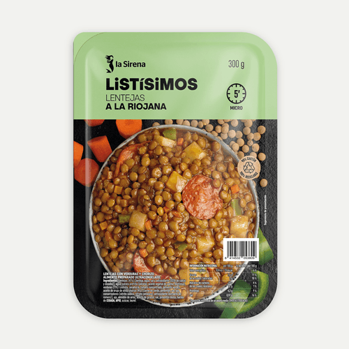 Lentejas a la riojana Listísimos