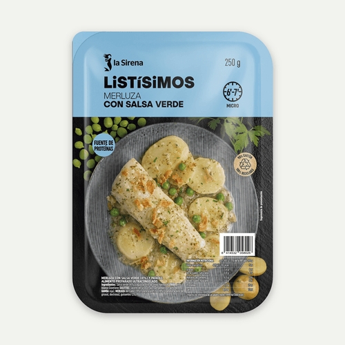 Merluza con salsa verde Listísimos