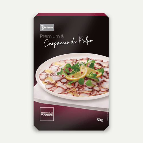 Carpaccio de pulpo Premium