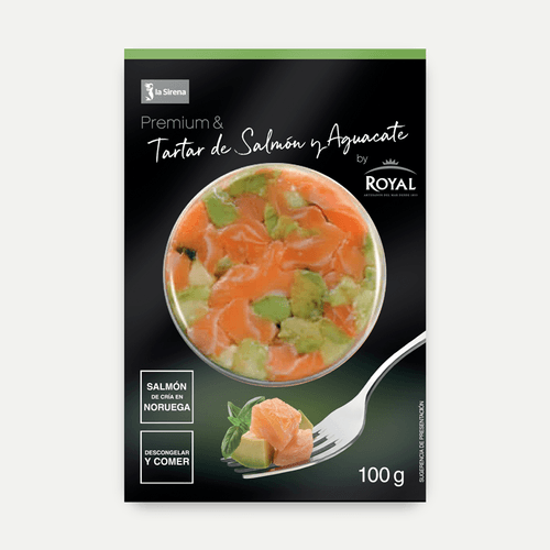 Tartar de salmón y aguacate Premium