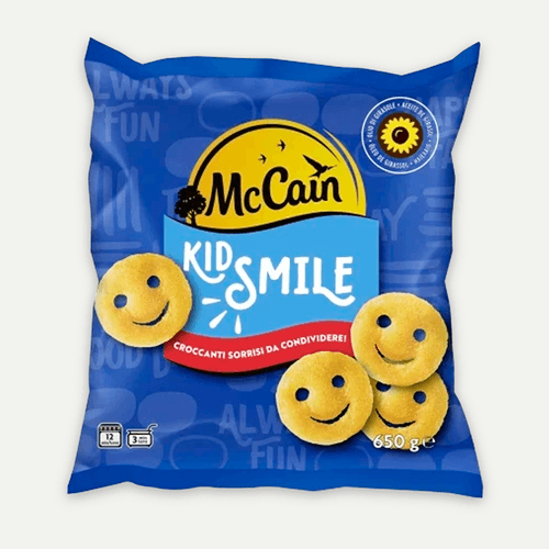 Puré de patates McCain kid smiles
