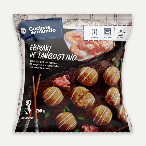 Ebiyaki de langostino