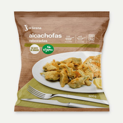 Alcachofas rebozadas