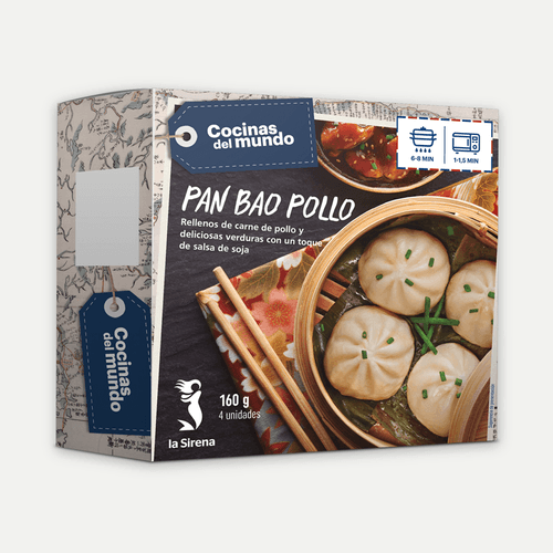 Pa bao farcit de pollastre