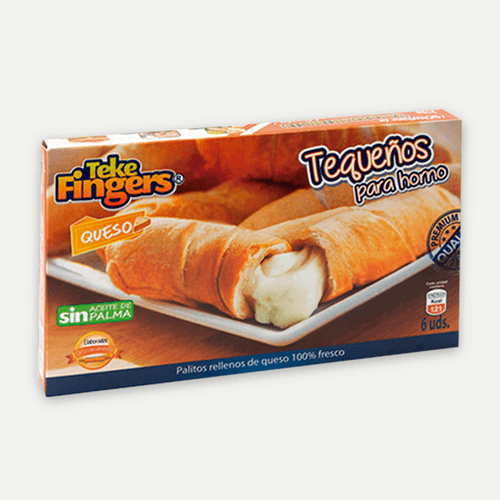 Tequeños queso Tekefingers