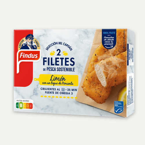 Filets de peix a la llimona Findus