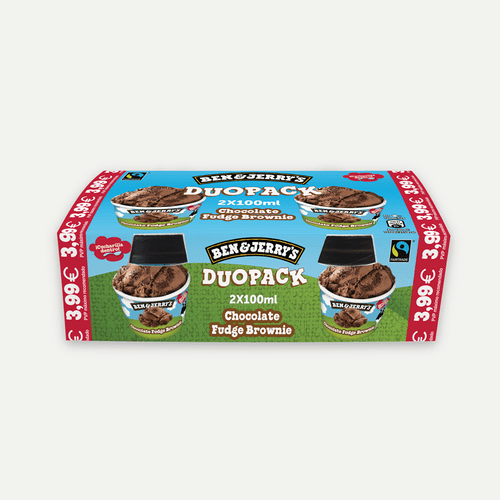 Ben&Jerry's Duopack Choco brownie