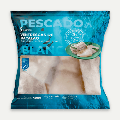 Ventrescas de bacalao MSC