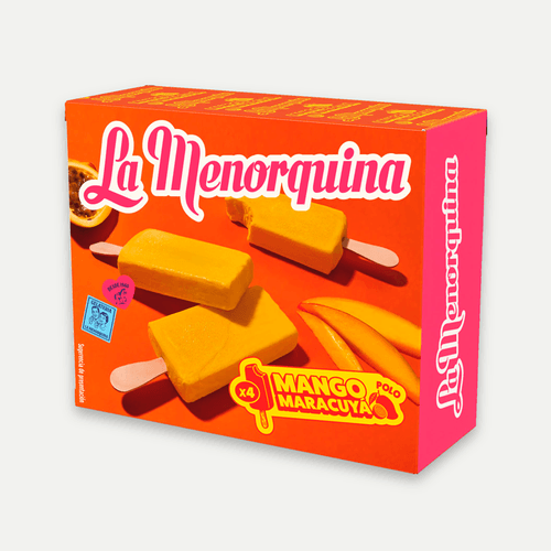Polo mango y maracuyá la Menorquina