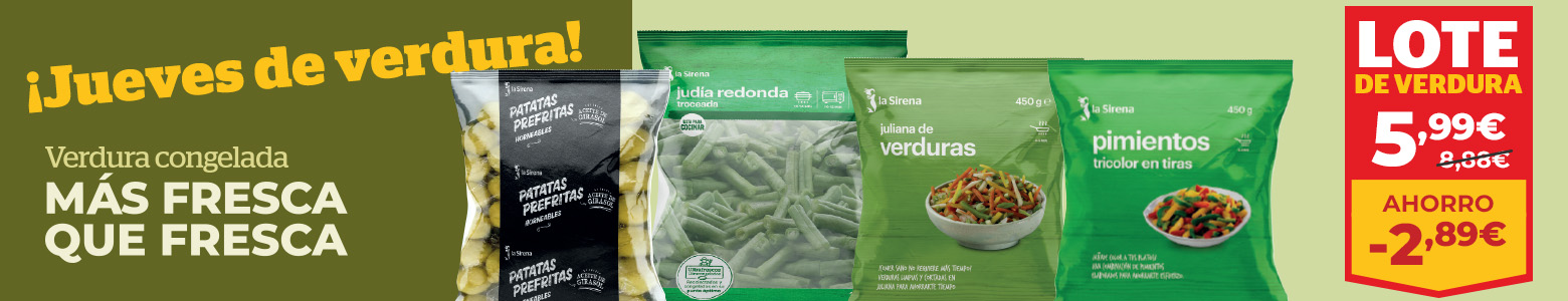 pack ahorro de verdura