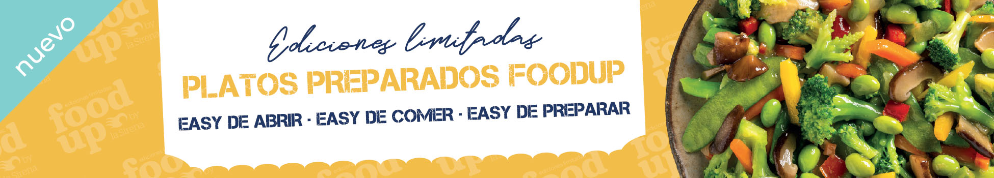 Platos preparados Food Up la Sirena
