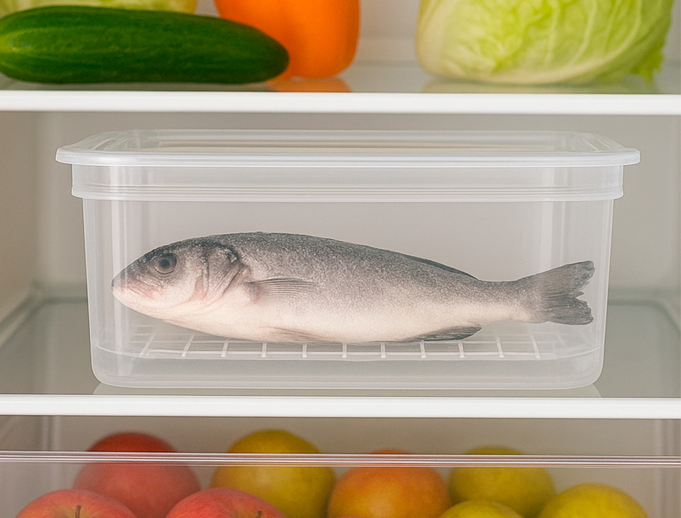 Descongelar pescado en la nevera Descongelar pescado en la nevera