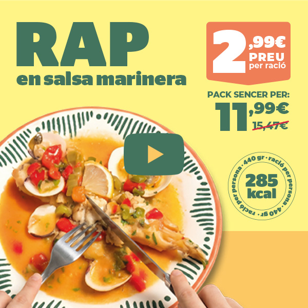 Recepta de rap en salsa marinera