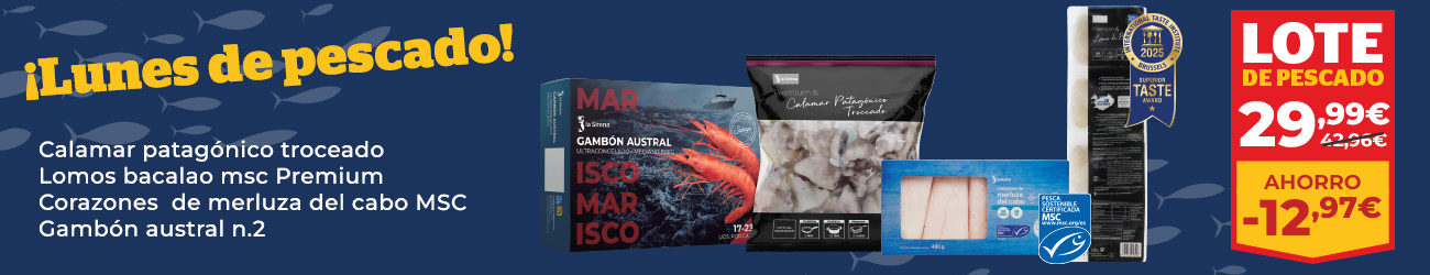 pack ahorro pescado