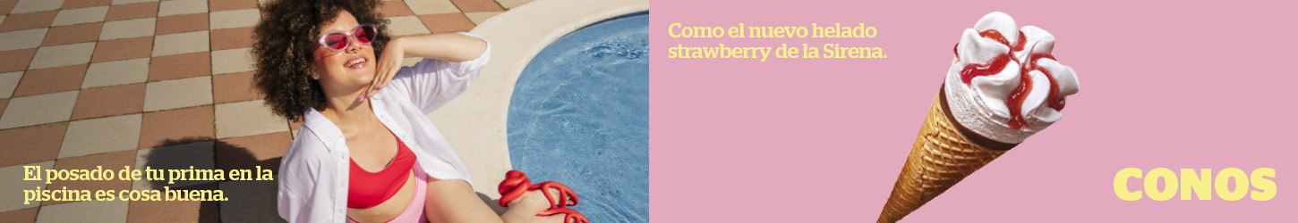 Conos de helado en la Sirena