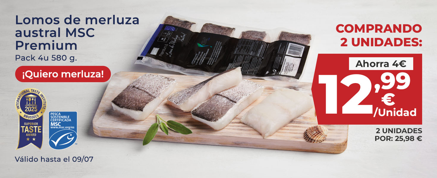 oferta merluza congelada