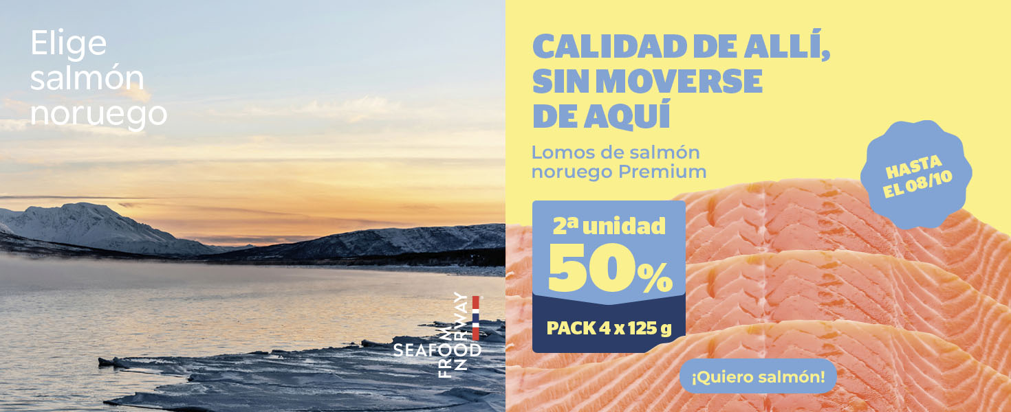 Oferta en lomos de salmón