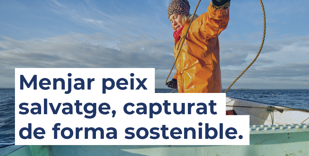 Menjar peix salvatge, capturat de forma sostenible