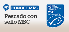 Pescado con sello MSC