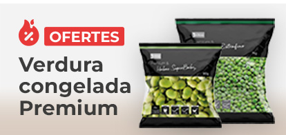 Oferta 2+1 en verdura congelada Premium