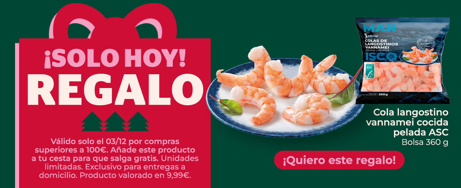 Regalo por compras +100€