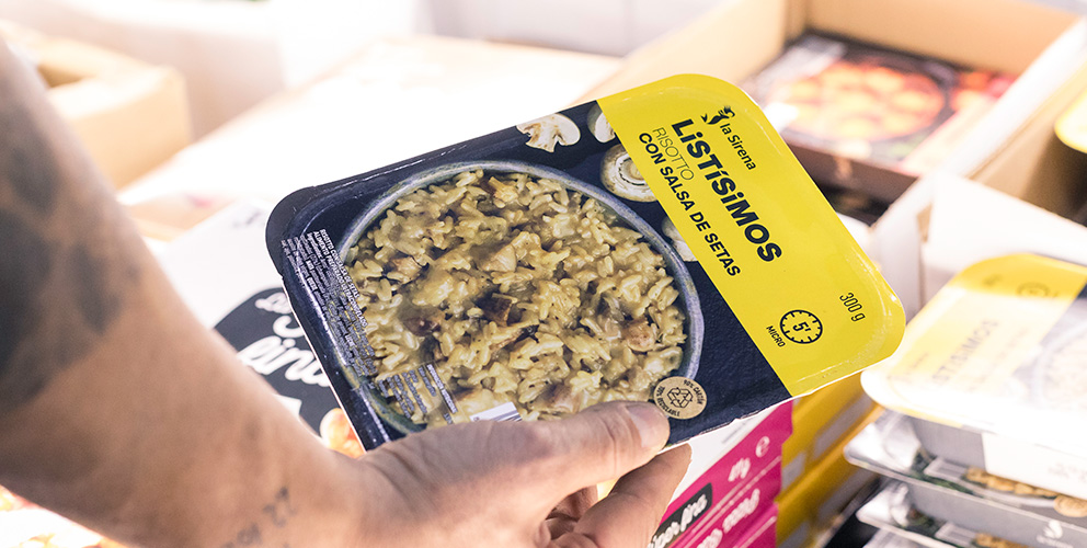 Preparando un pedido de Listísimos